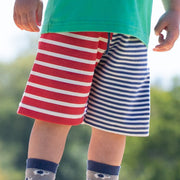 Boy in mix & match shorts