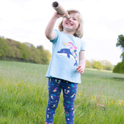 Girl in mermaid tunic