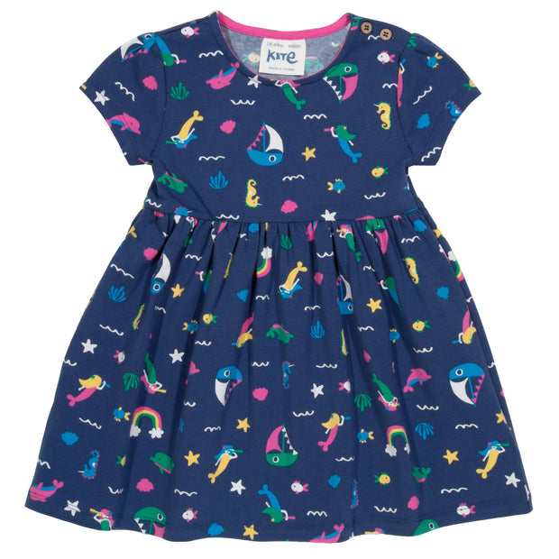 Girl in land ahoy dress