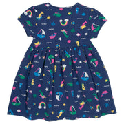 Girl in land ahoy dress