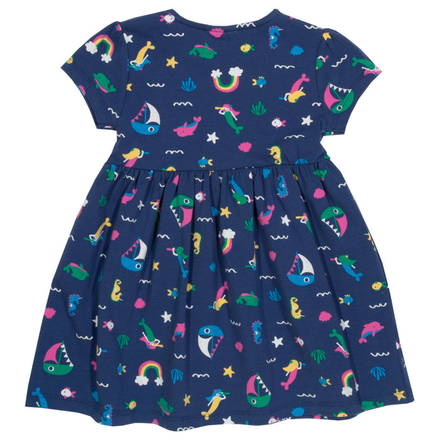 Girl in land ahoy dress